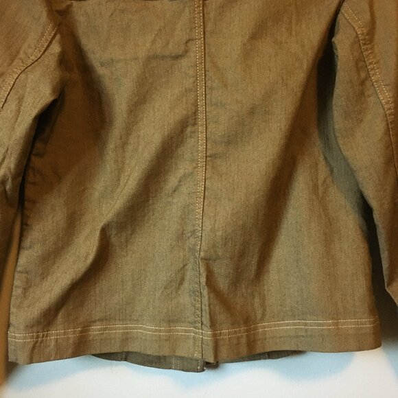 Northern Reflections Tan Denim Jean Jacket - Picture 7 of 16